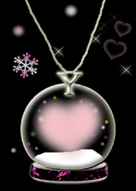 イニシャルY（スノードーム）