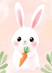 cute little round rabbit_7