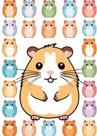Banyak sekali hamster! 36