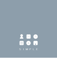 SIMPLE(white blue)V.283b