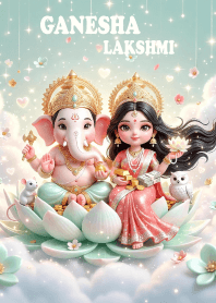 Ganesha: Lakshmi: Receiving wealth 3