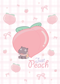 Hippo Sweet Soft Peach