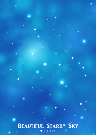 - Beautiful Starry Sky Blue 2 -