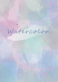 Rainbow watercolor