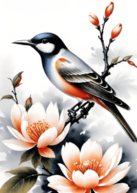 Mountain, Sea, and Moonlit Night 895070