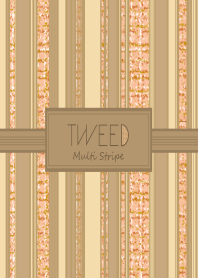 Tweed Multi Stripe