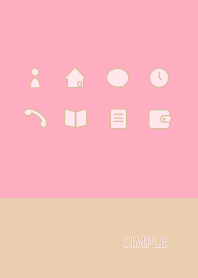 Adult Simple / Pink Sand g