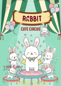 กระต่ายน่ารักคณะละครสัตว์