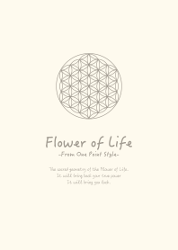 Flower of Life Natural