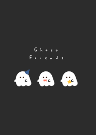Ghost Friend/ black.