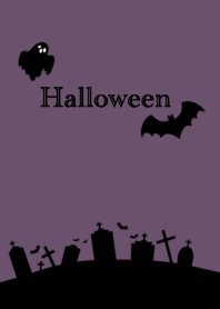 シンプルハロウィン♡パープル