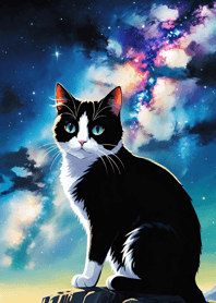 Night Moon Star Cat 10670A