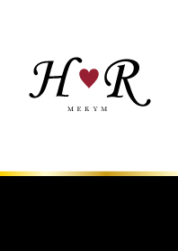 LOVE INITIAL-H&R 13