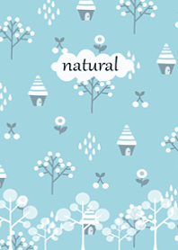 キュートな北欧デザイン・水色