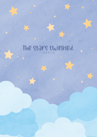 The stars twinkled -BLUE- 14