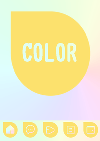 yellow color rainbow  J16