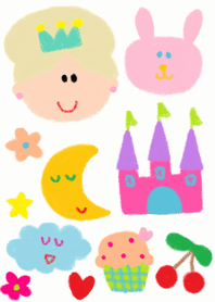 (Happy princess x white)