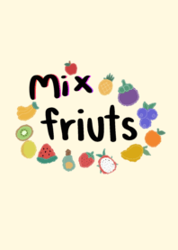 Mix fruits theme