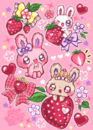 ゆめみる♡いちごうさぎ - LINE 着せかえ | LINE STORE
