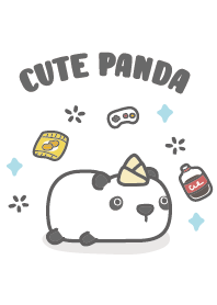 cute panda 1.0  2024 LET'S DRAW