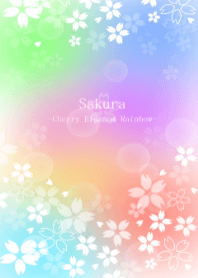 Sakura-Rainbow cherry blossoms-