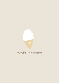 soft serve ice cream