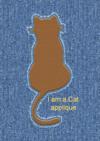 I am a Cat Applique 34