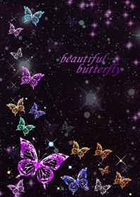 beautiful butterfly[black]
