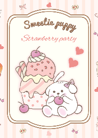 Sweetie puppy : strawberry party ;)