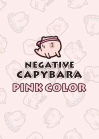 厭世水豚君｜卡皮卡皮｜粉紅色