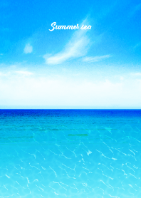 Summer sea.