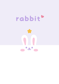 Rabbits. Star [Purple]