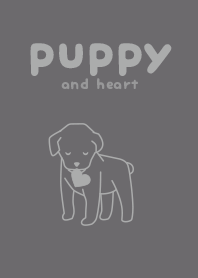 puppy & heart hatobairo