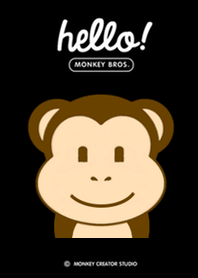 Hello Monkey Bros. : Dark Theme