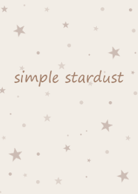 simple stardust *gray