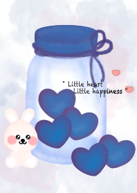 Lovely blue heart 2