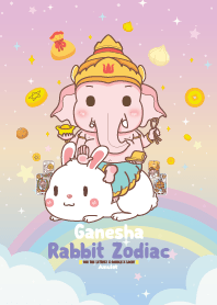 Ganesha & Rabbit Zodiac _ Fortune