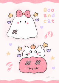 Boo and cat :) :) :) :)