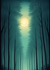 Bright Moon and Dawn 5D0286