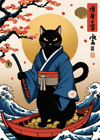 Lautan Kucing Ukiyo-e 76