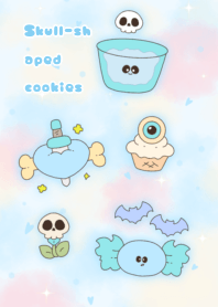 Skull-shaped cookies2