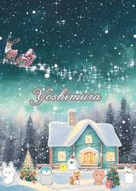 よしむら☆かわいい動物達のクリスマス♪