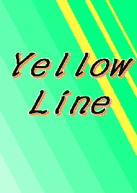Color Wall Series "Yellow Line No.6"