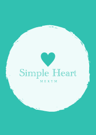 Simple Heart Emerald -MEKYM-