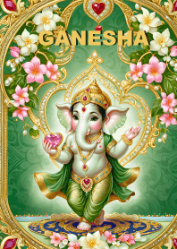 Ganesha- rich and fulfilled