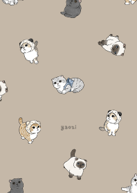 neko combo1 / dark tan