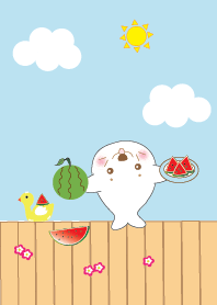 Cute seals theme v.2