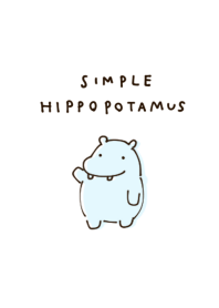 simple Hippopotamus.