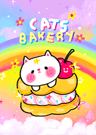 IXLOGO | rainbow cats bakery