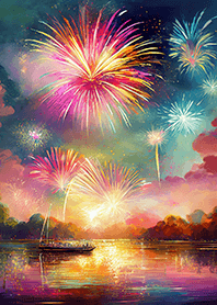 Beautiful Fireworks Theme#472